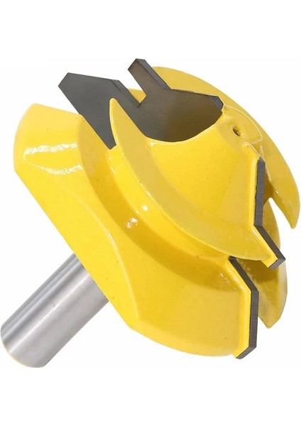 12MM 1/2 "sap Büyük 45 Derece Kilit Gönye Yönlendirici Bit 1" Stok Zıvana İçin Freze Kesicisi Ahşap Araçları