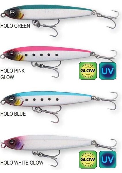 Jig Pencil Micro Z 3.8 cm 5g S Holo Green fiyatları