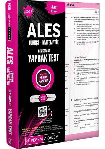 2025 ALES Türkçe - Matematik Yaprak Test