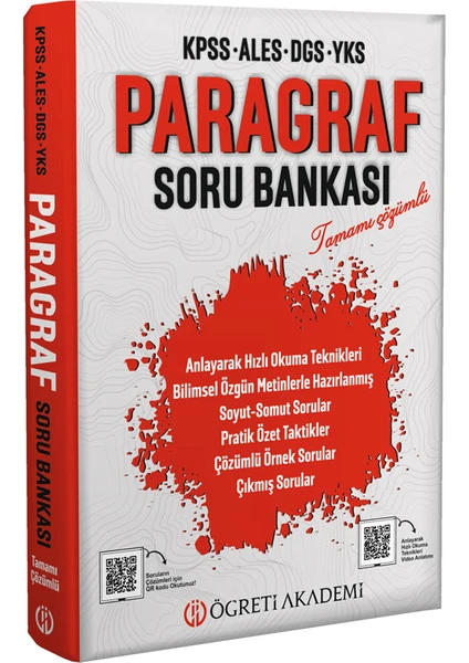 KPSS Ales Dgs Yks Paragraf Soru Bankası