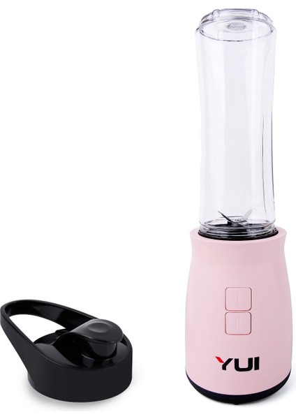 M19 500W Kişisel Smoothie Blender Pembe +1 Adet Yedek Şişe