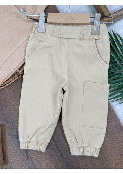 Bereli Likralı Play Nakışlı! Kanvars Pantolon 3lü Erkek Bebek modelleri