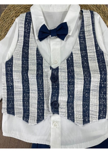 Erkek Bebek Papiyonlu 2 Li Takım fiyatları