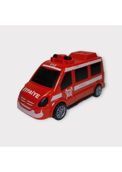 Çek Bırak Arabalar Iş Araçları 10 cm - Itfaiye