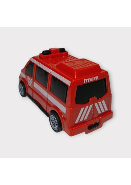 Çek Bırak Arabalar Iş Araçları 10 cm - Itfaiye
