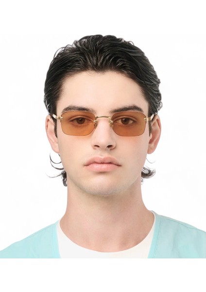 Gast Domsa Mat Altın Unisex Güneş Gözlüğü indirimleri