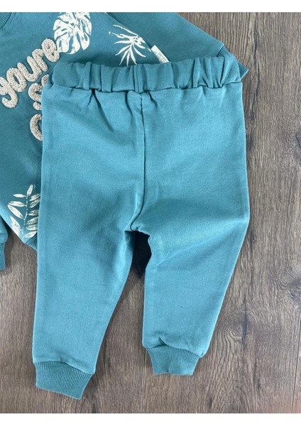 Süzene Işlemeli Omuzdan Çıtçıtlı Mevsimlik Erkek Bebek Takım fırsatları