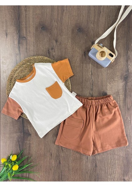 Önden Cepli Bisiklet Yaka Erkek 2li Takım