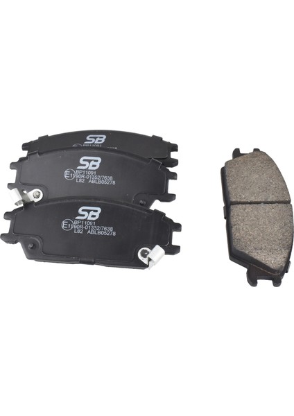 Fren Balata Hyundai Accent 95-06/ Getz 03-11 Benzinli/ Excel 90-94 Ön Takım 58101-1CA00