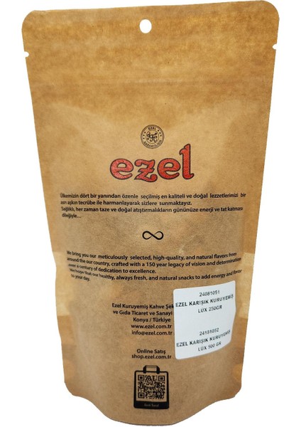 Karışık Kuruyemiş Lüks - 500gr