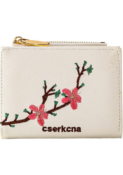 Şık Işlemeli Kadın Bozuk Para Çantası (Yurt Dışından)