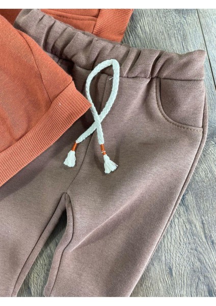 3 Iplik Içi Şardonlu Armalı Kışlık Erkek Bebek Takım fırsatları