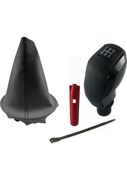 Peugeot Partner Tepee Spor Vites Topuz ve Körük Seti Özel Tasarım Siyah