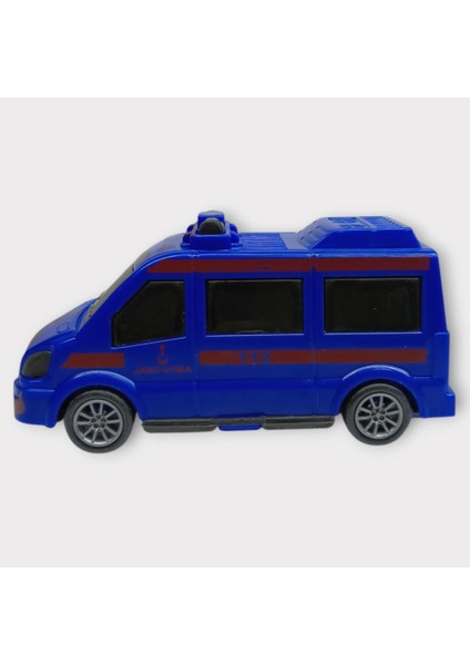 Çek Bırak Arabalar Iş Araçları 10 cm - Jandarma
