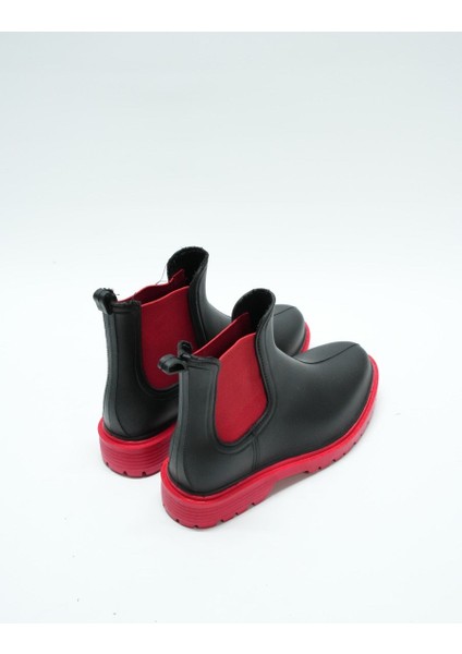 Akınal Bella Naylon Erkek Çizme , Siyah Kırmızı fiyatları