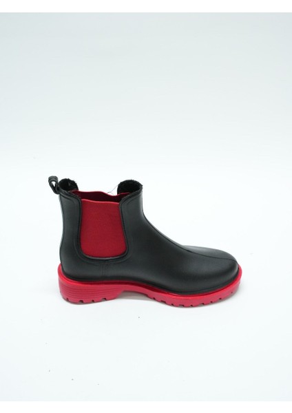 Akınal Bella Naylon Erkek Çizme , Siyah Kırmızı modelleri