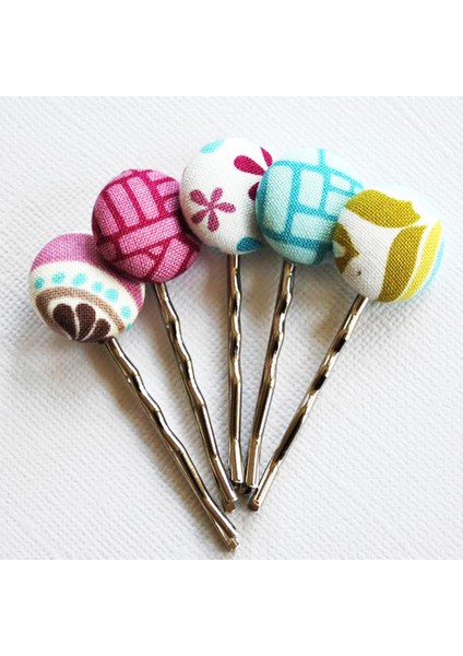 KLİNKSHOP 40 Boy Kumaş Kaplama Düğme Basma Için Kapsül - 25,5mm Düğme Yapımı Kapsülü fırsatları