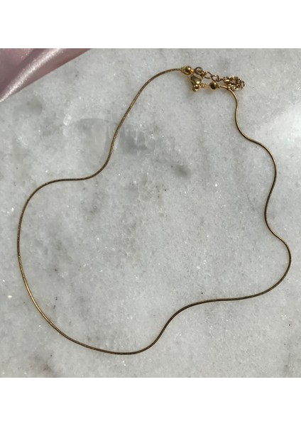 Yılan Zincir Kolye Çelik Kararmaz Kız ve Erkek Unisex Kolye indirimleri