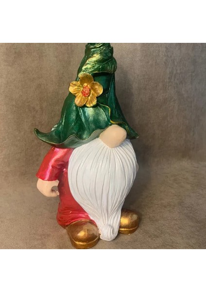 El Yapımı Yılbaşı Temalı Gnome Biblo - 16 x 27 cm modelleri