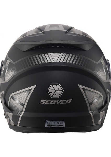 868 Space Çene Açılır Kask