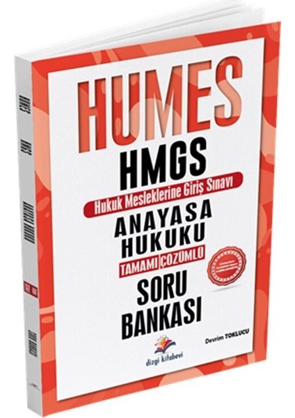 Humes HMGS Anayasa Hukuku Tamamı Çözümlü Soru Bankası