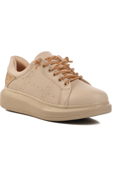 Bej Kadın Sneaker