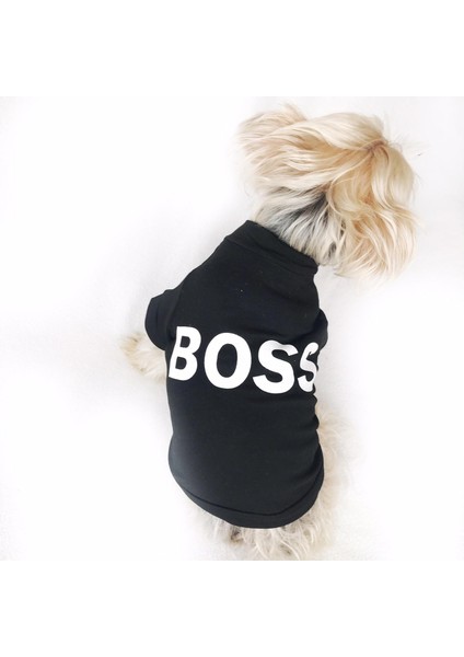 Boss Köpek Tişört