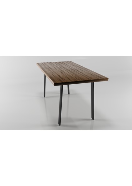 Ters U Model Metal Ayak Seti Siyah Metal Masa Ayağı