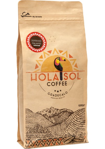 Espresso Italıano 1000 gr Çekirdek