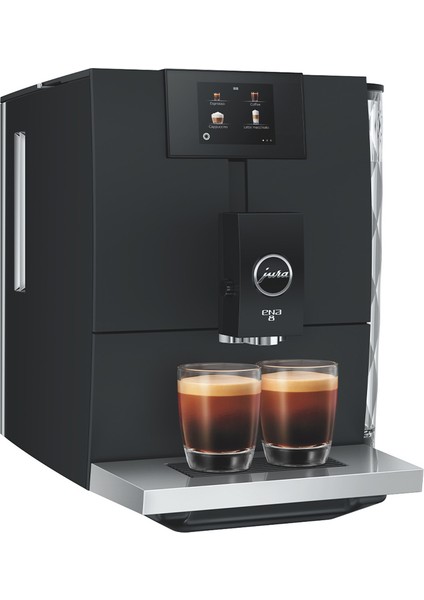 ENA 8 Tam Otomatik Kahve Makinesi Full Metropolitan Black modelleri
