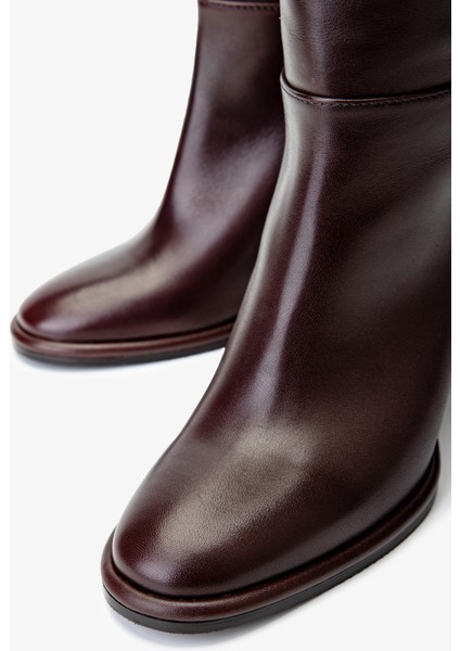 Kadın Deri Kahverengi Casual Çizme 1046 6033 Bn Czm SK24-25 Kahve Dr modelleri