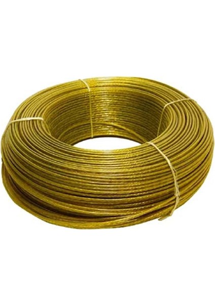 Izoleli Çelik Halat 3 mm ( 1 Metre Fiyatıdır )