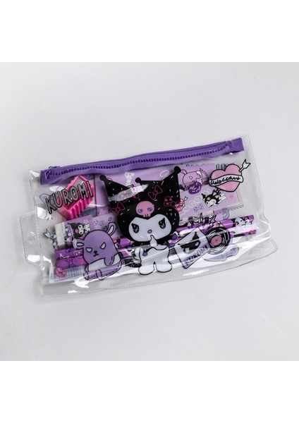 Sanrio Kuromi Tasarımlı Kırtsiye Set
