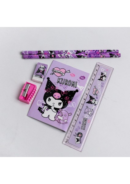 Sanrio Kuromi Tasarımlı Kırtsiye Set fiyatları