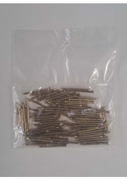 Çelik Çivi Sarı Parke 2 x 30 100 gr