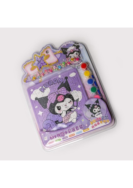 Sanrio Kuromi Boyama Setli Puzzle Oyun