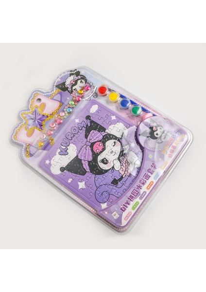 Sanrio Kuromi Boyama Setli Puzzle Oyun