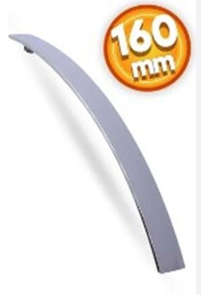 160 Lık Kulp Yalı Krom ( 16 cm )
