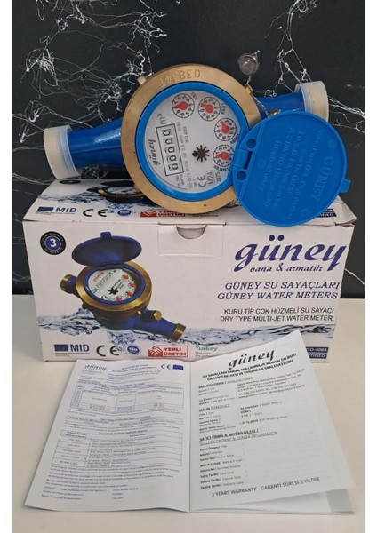 Gk-1 DN20 Su Saati Sakarya Series Rekorsuz 190 mm (R160)
