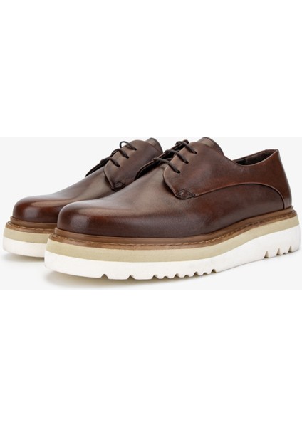 Erkek Deri Casual Ayakkabı 325 2226-26 Erk Ayk SK23/24 Taba Fnsj modelleri