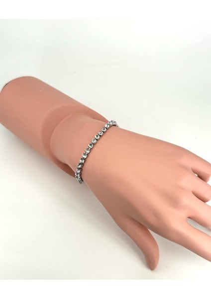 Su Yolu Çelik Bileklik (Gümüş) Blk 2121-01