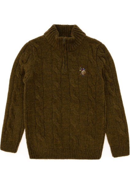 Erkek Çocuk Haki Kazak /triko 50297422-VR027