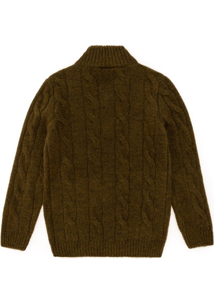Erkek Çocuk Haki Kazak /triko 50297422-VR027