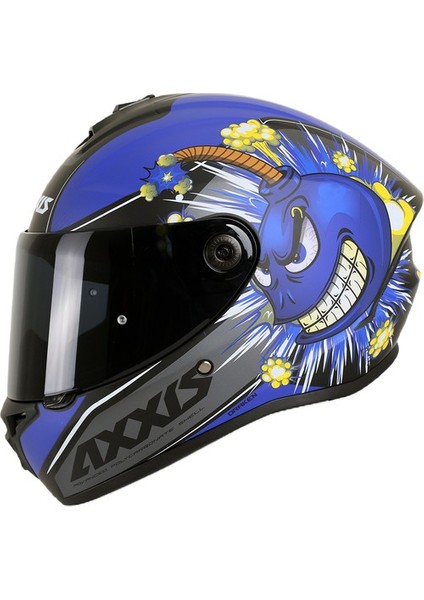 Axxıs Draken S Bombs B7 Matt Blue