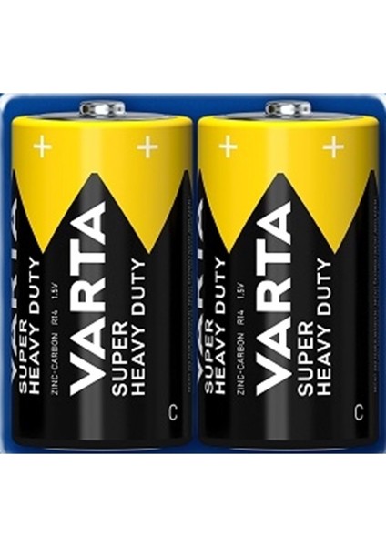 Varta Super Heavy Duty - Orta Pil 2li Paket