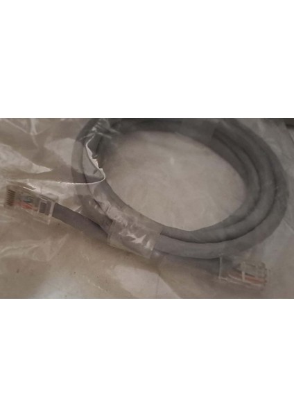 Cat 5 Kablo RJ45 Soketli 1 mt - Internet & Modem Kablosu 1 Metre