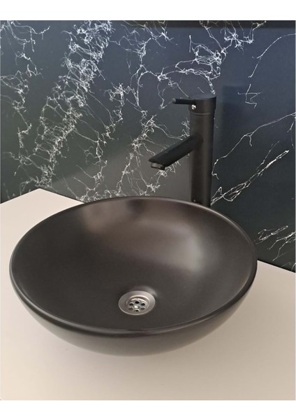 Platinum Serisi - Çanak Lavabo Bataryası - 15 cm Gagalı - Mat Siyah fiyatları