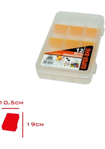 Organizer Beta 12 No Power ASR2093 fiyatları