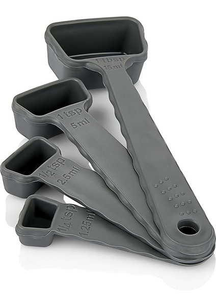 Karalı Plastik KP-110 4 Lü Ölçü Kaşığı modelleri