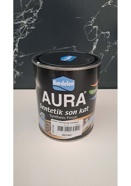 Aura Sentetik & Yağlı Boya 1/1 (560ML-1KG) - Beyaz